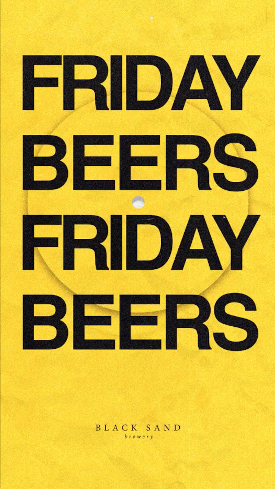 Black Sand Brewery Friday Beers 