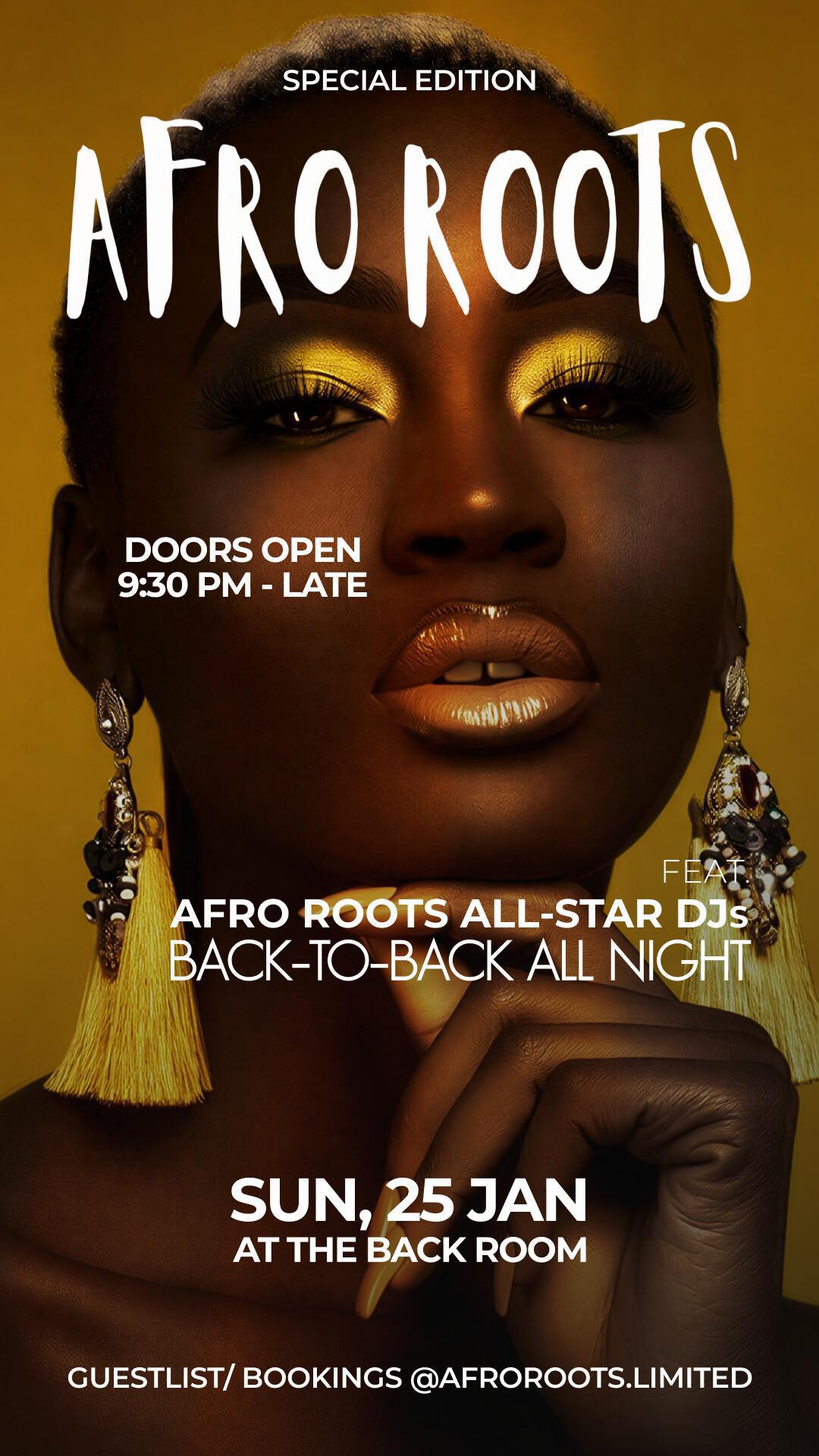 Afro Roots at The Back Room Mason Bali