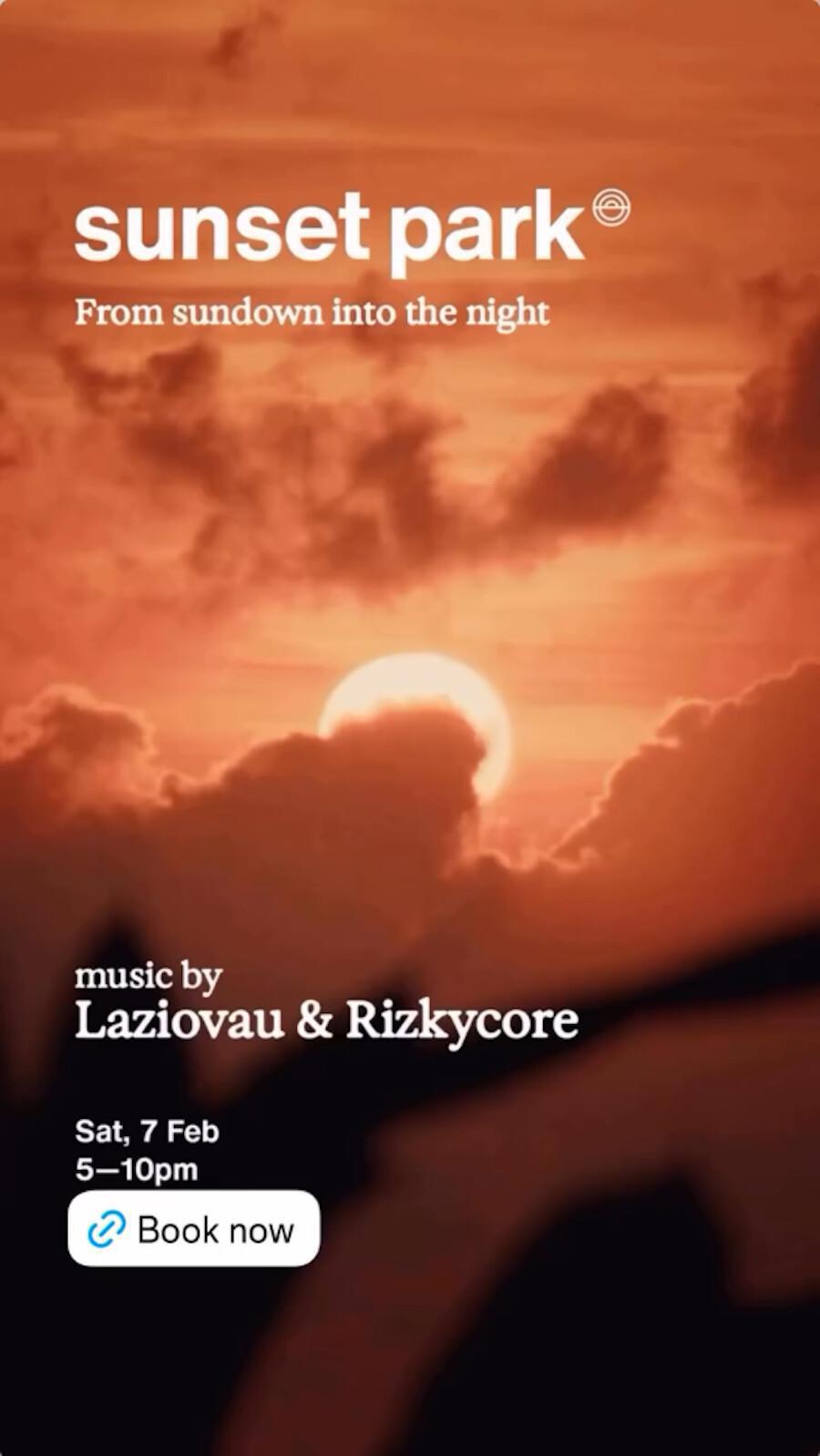 Sunset Park at Desa Potato Head Bali