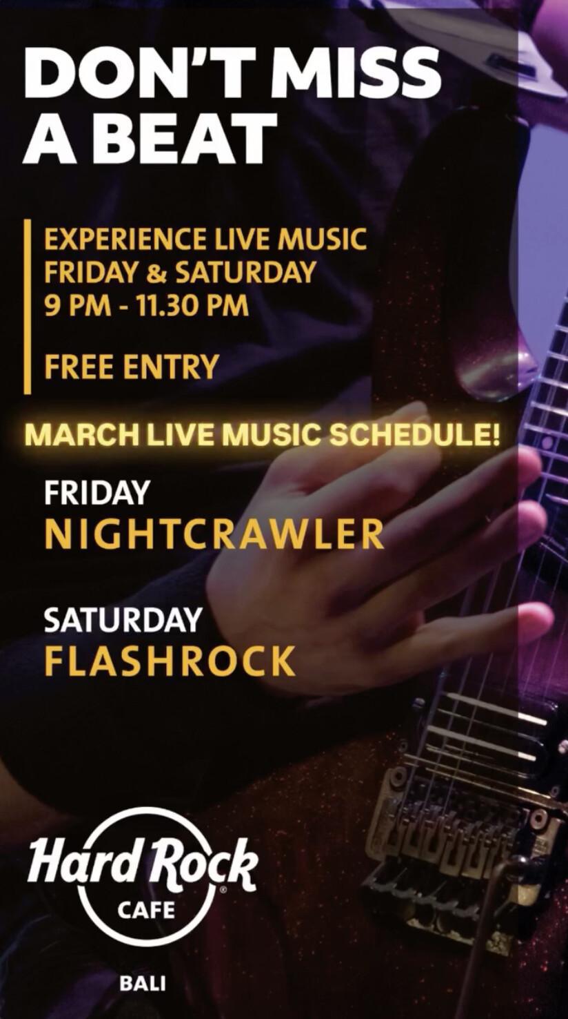 Don't Miss A Beat at Hard Rock Cafe 