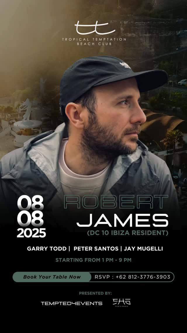 Robert James at Tropical Temptation Beach Club 