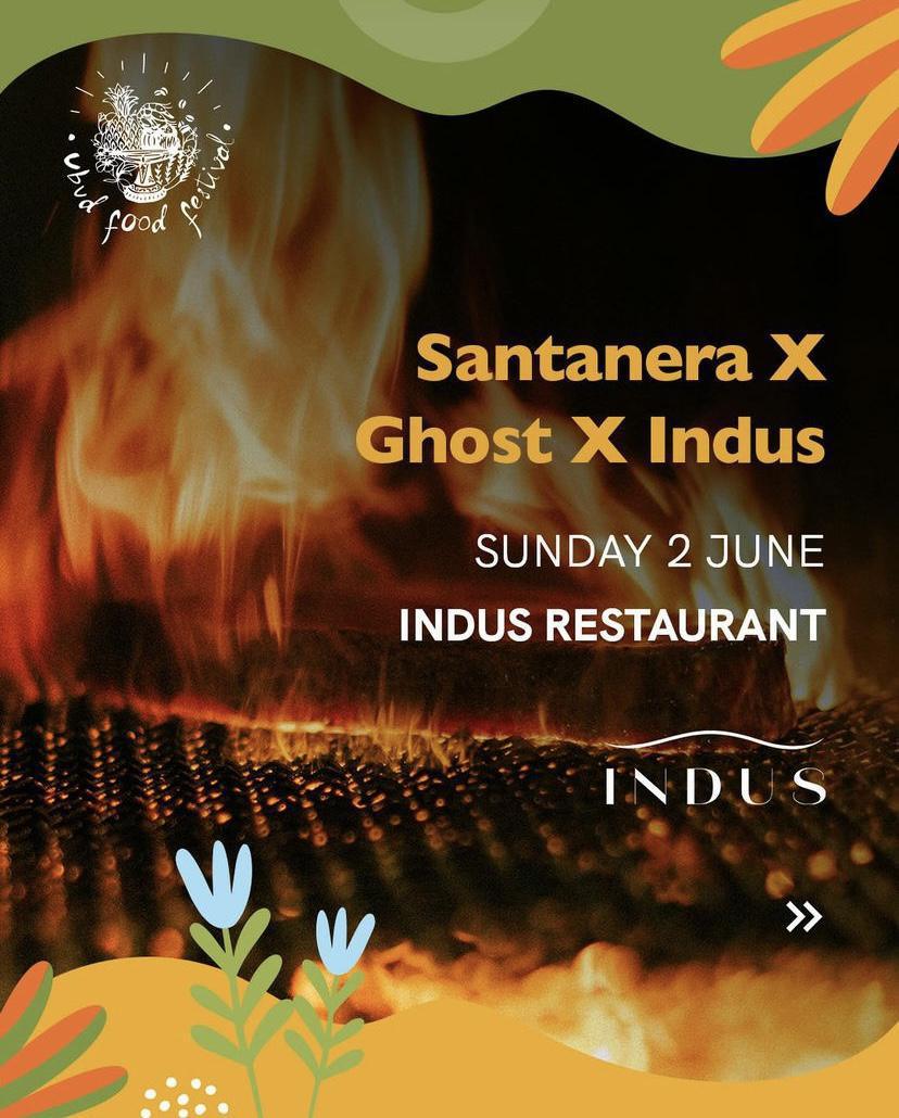 Santanera X Ghost X Indus at Indus Restaurant