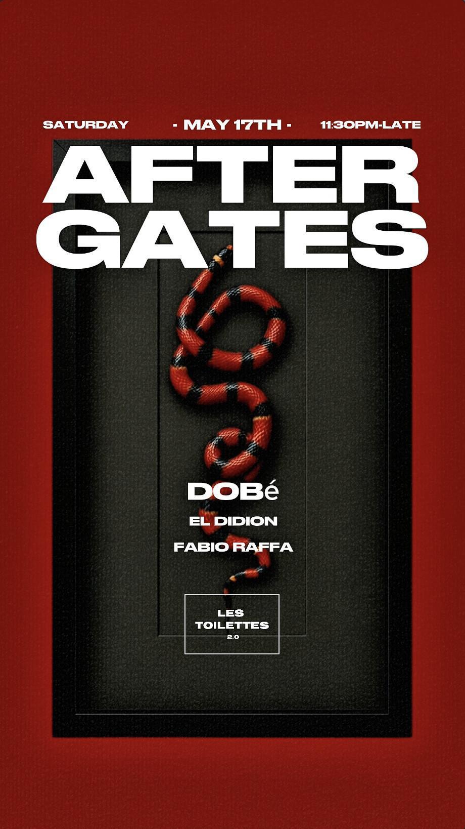 After Gates at Les Toilettes 