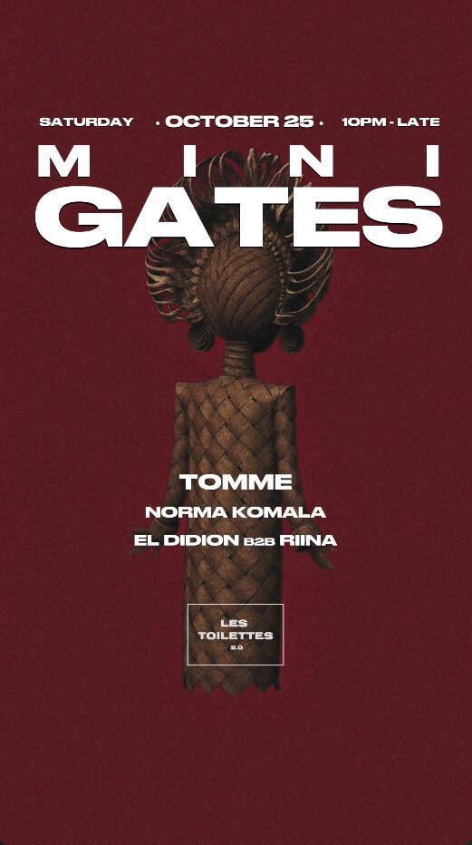 Saturday at Les Toilettes 
