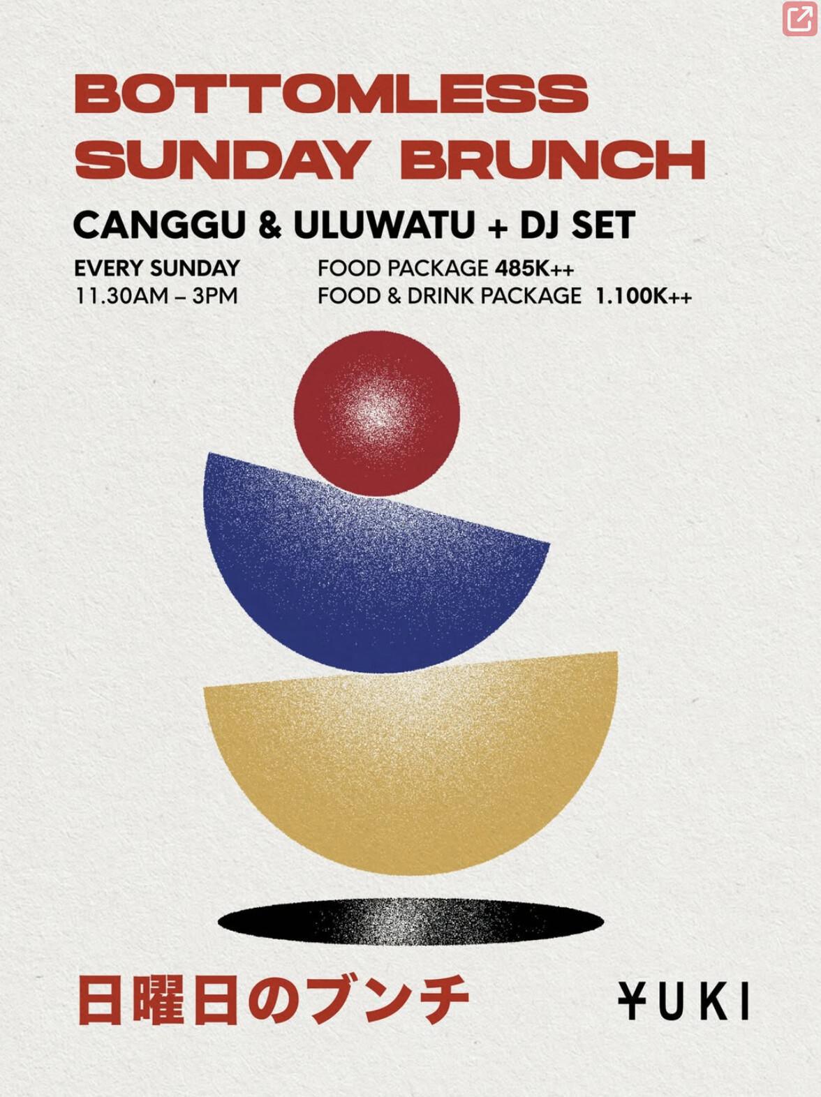 Sunday at YUKI Canggu