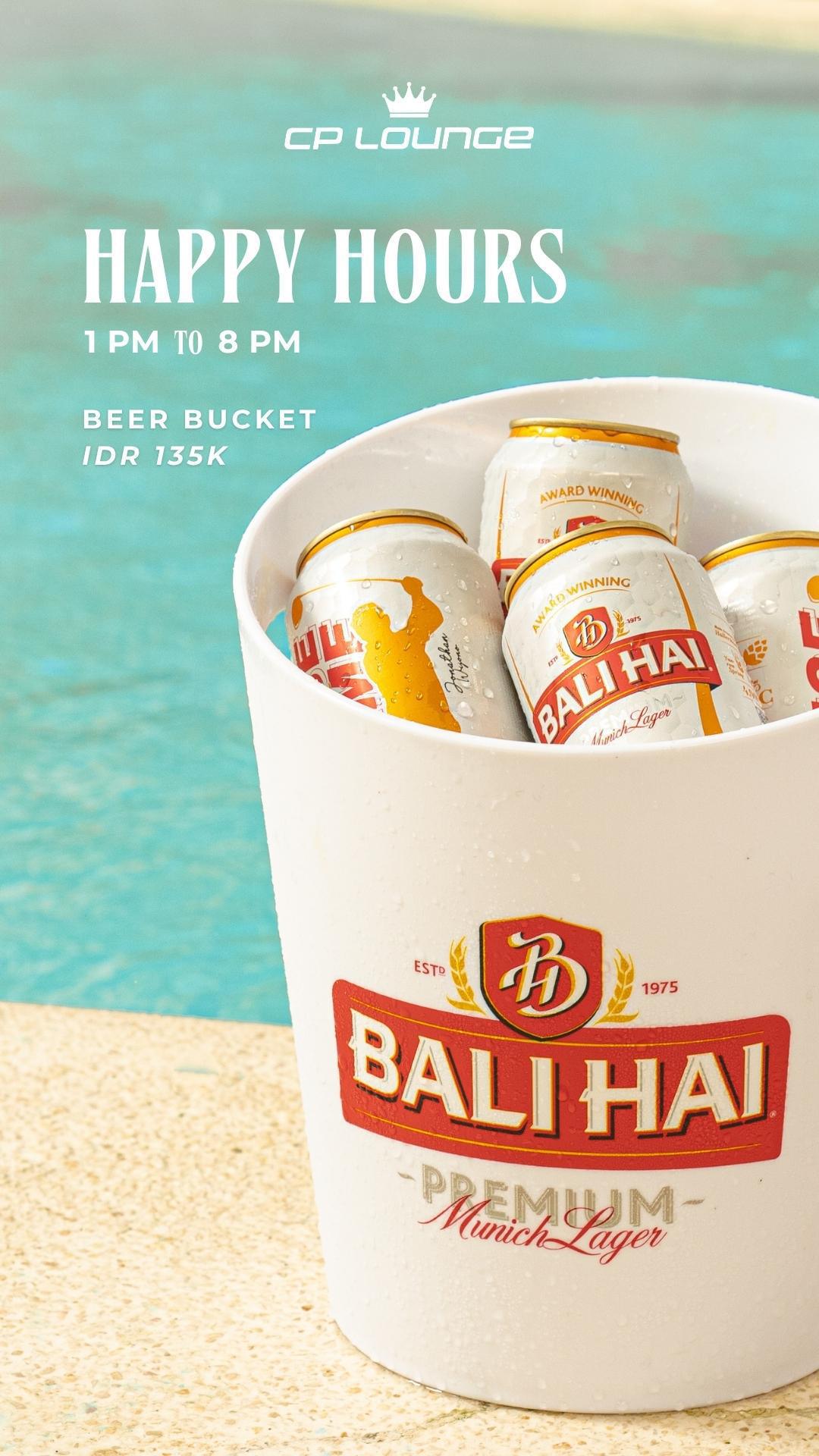 Happy Hour at CP Lounge Ubud 1-8pm Daily