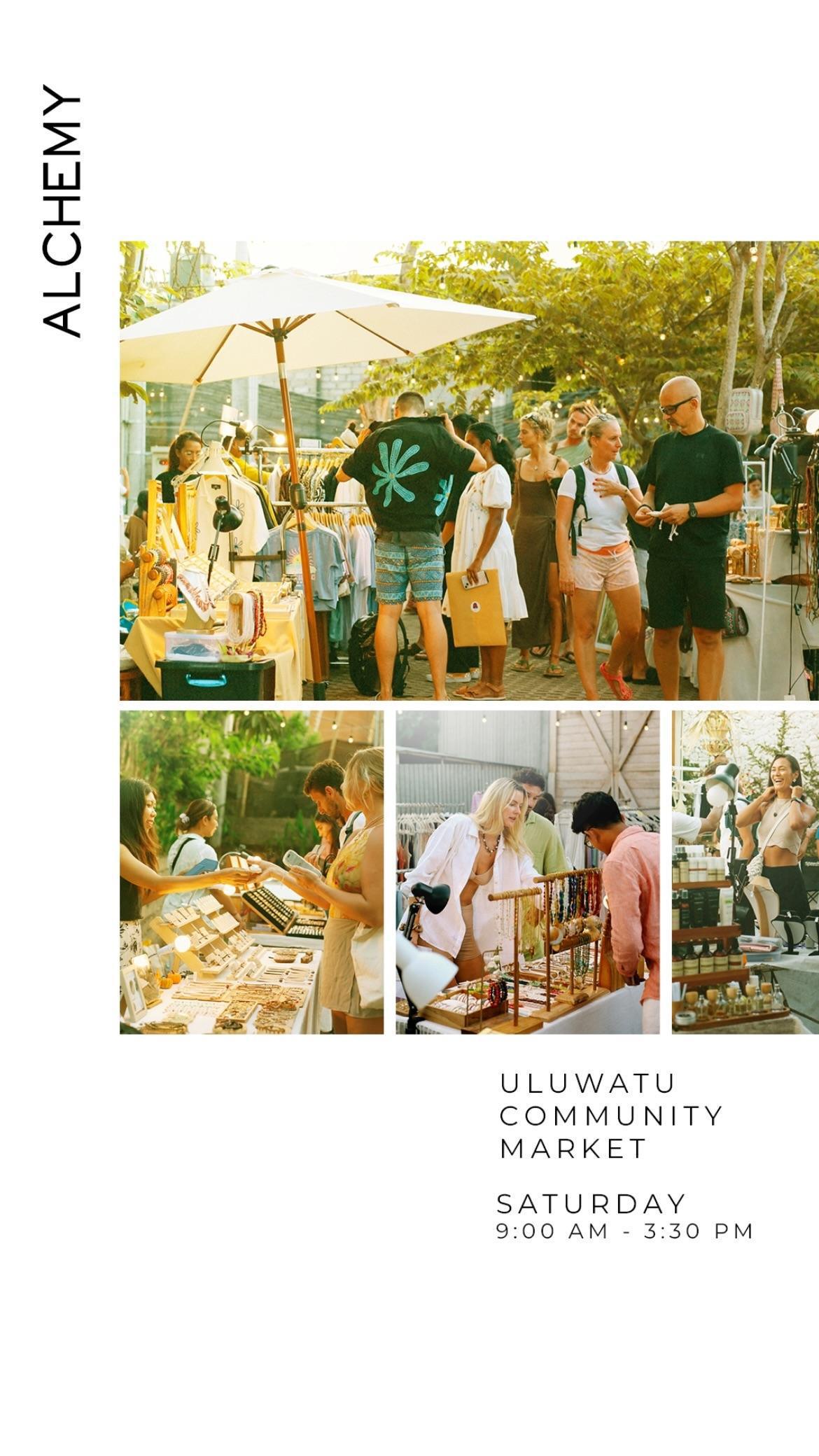 Community market at Alchemy Uluwatu