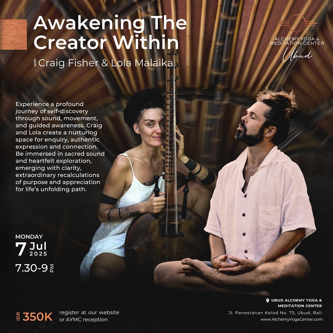This Week at Alchemy Ubud