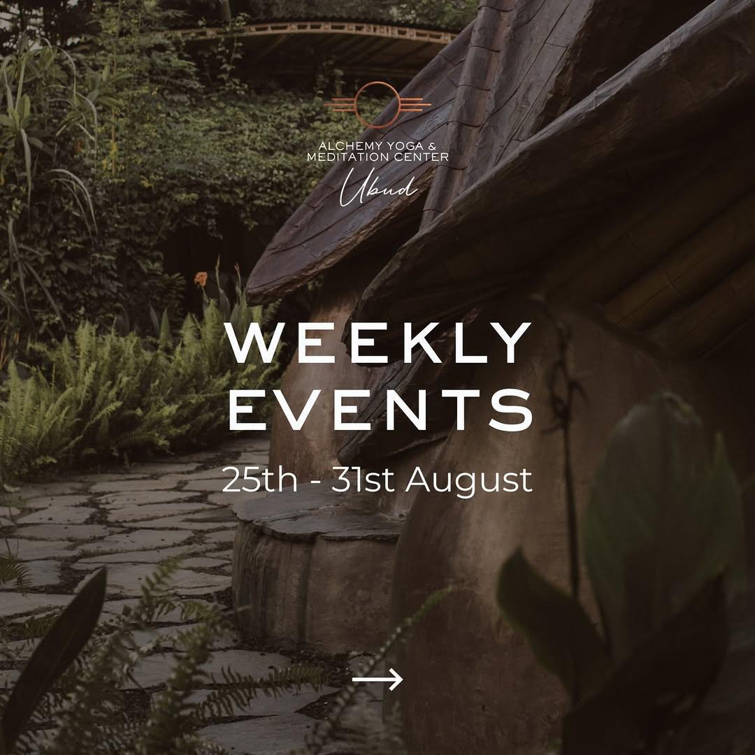 This Week at Alchemy Ubud
