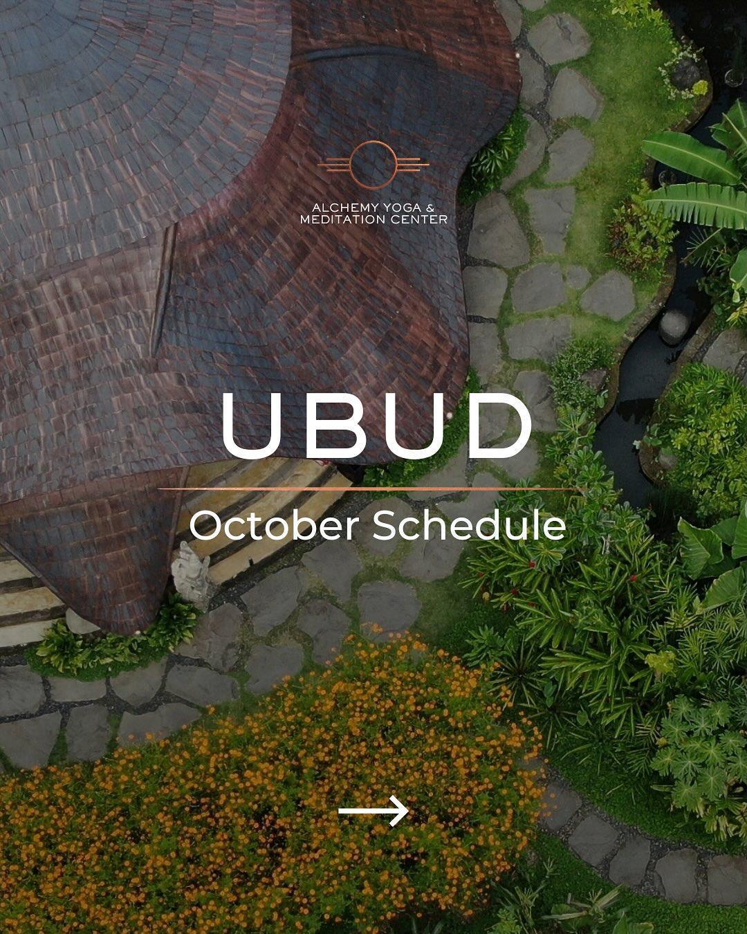 This Month at Alchemy Ubud
