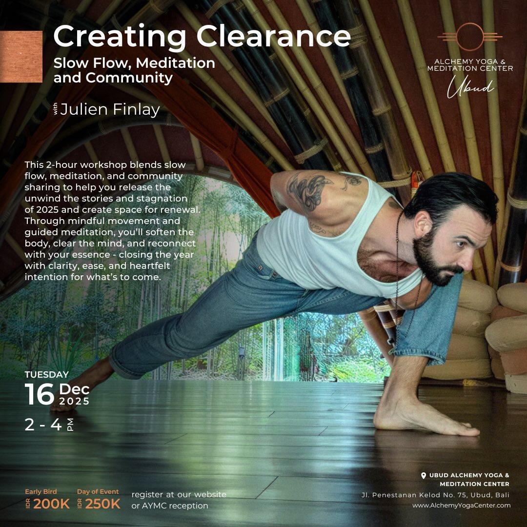 This Week at Alchemy Ubud