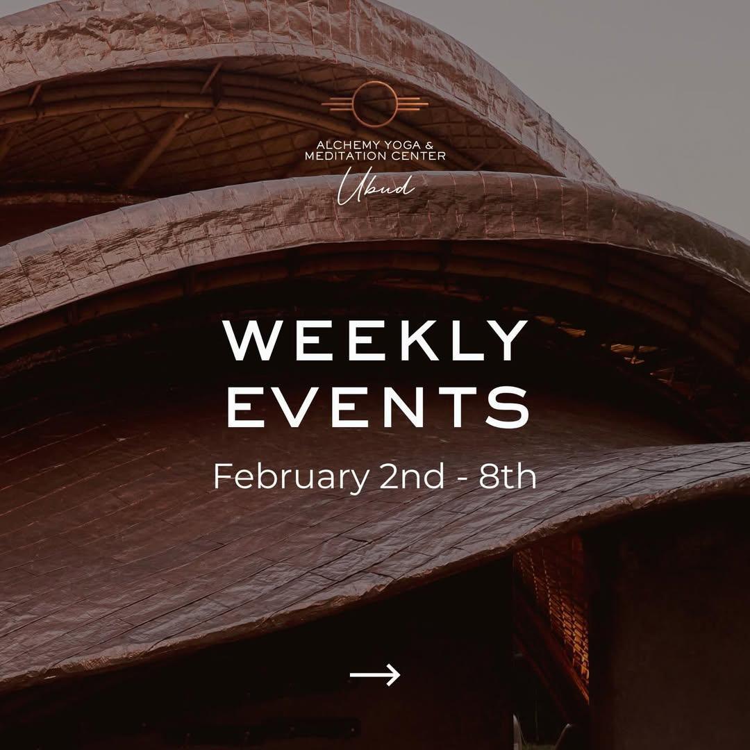 This Week at Alchemy Ubud