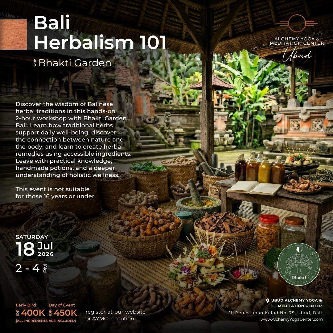 This Week at Alchemy Ubud