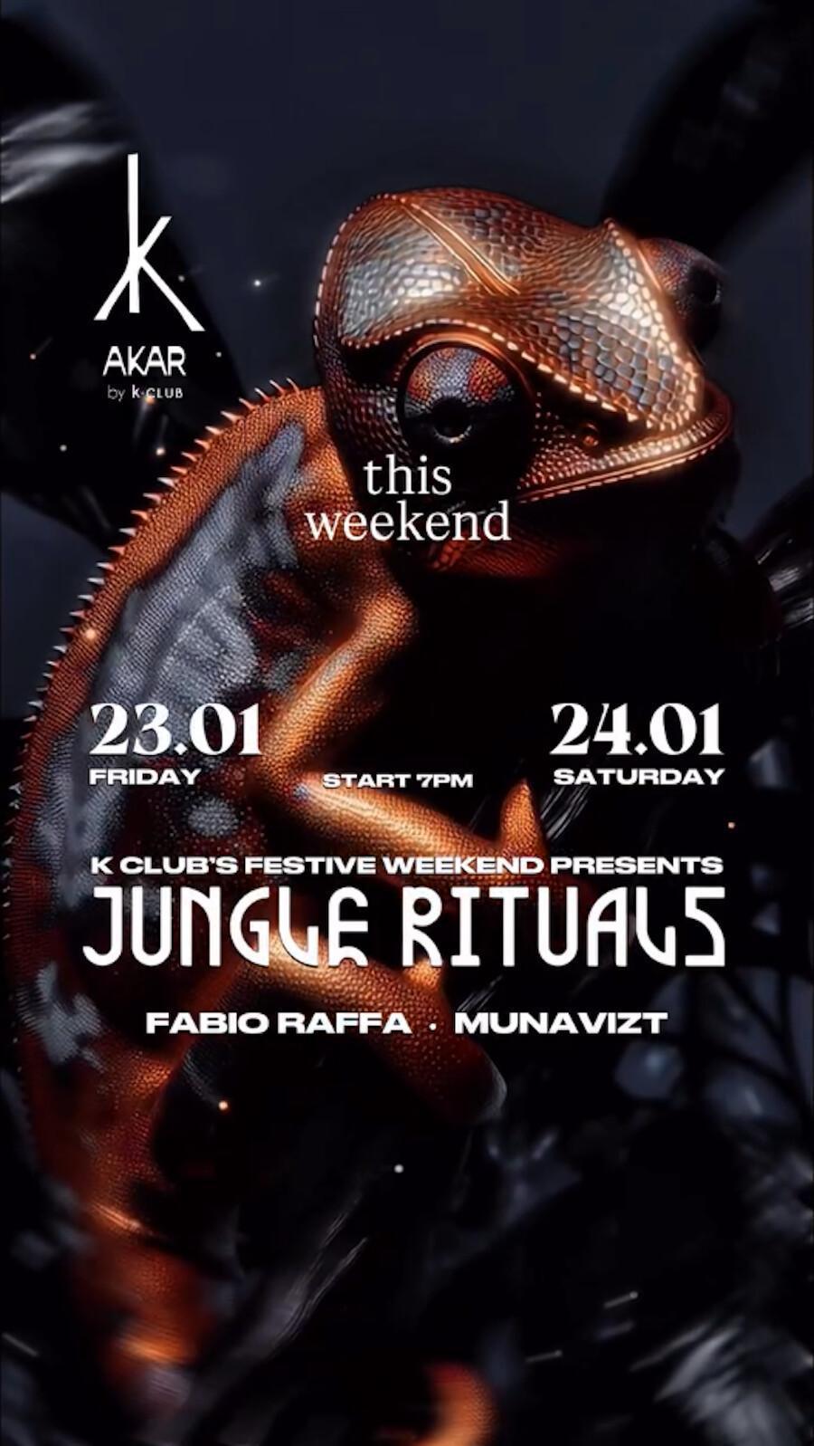 Jungle Rituals at AKAR by Kclub