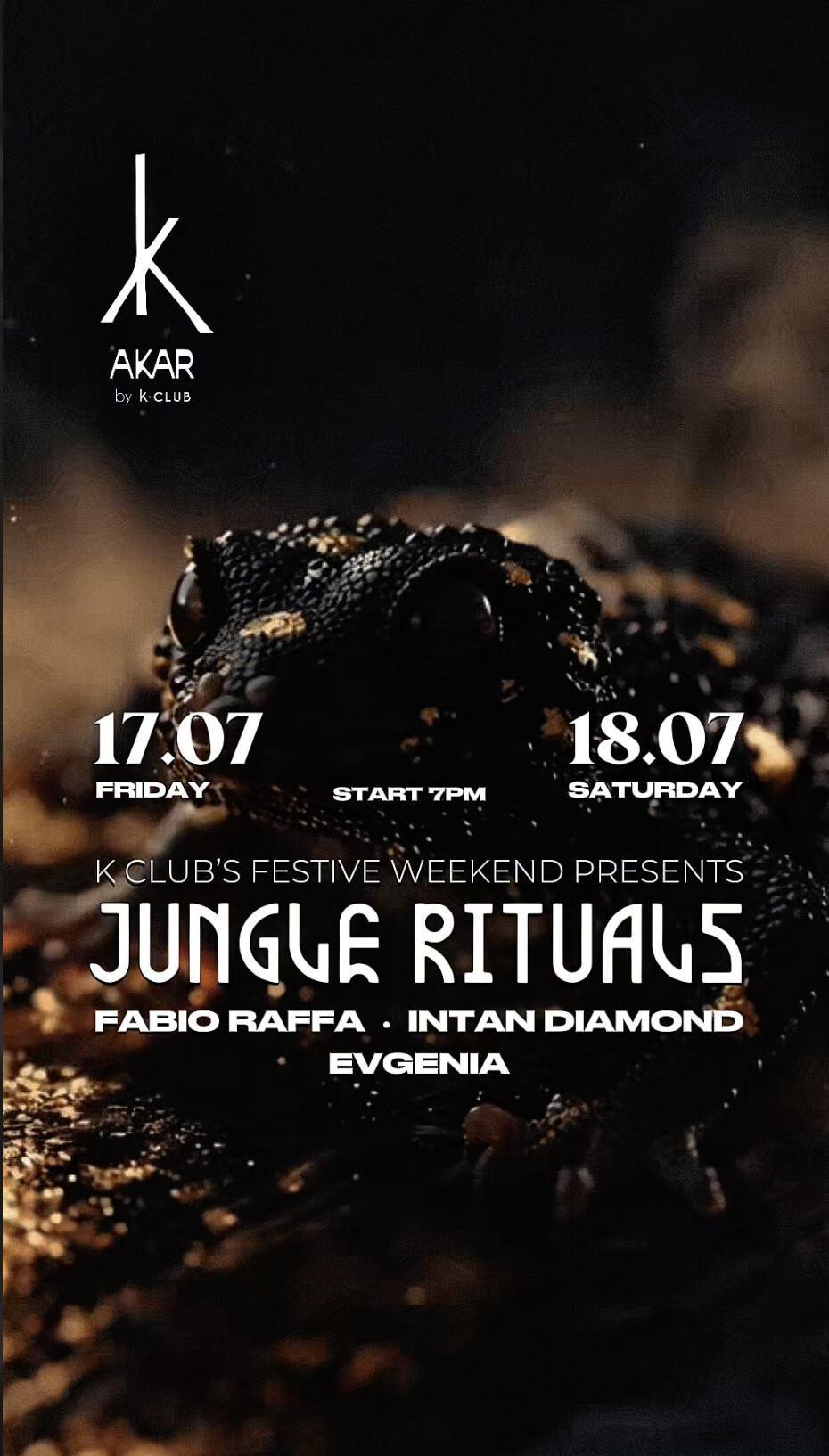 Jungle Rituals at AKAR by Kclub