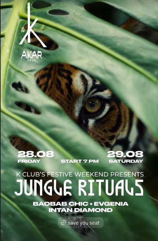 Jungle Rituals at AKAR by Kclub