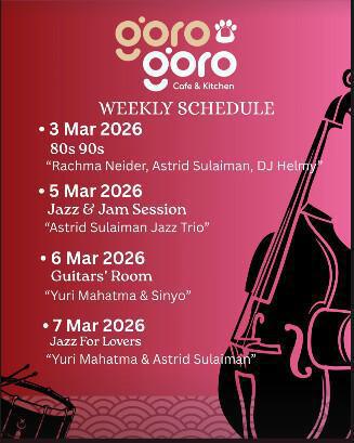 Weekly Schedule at Goro Goro
