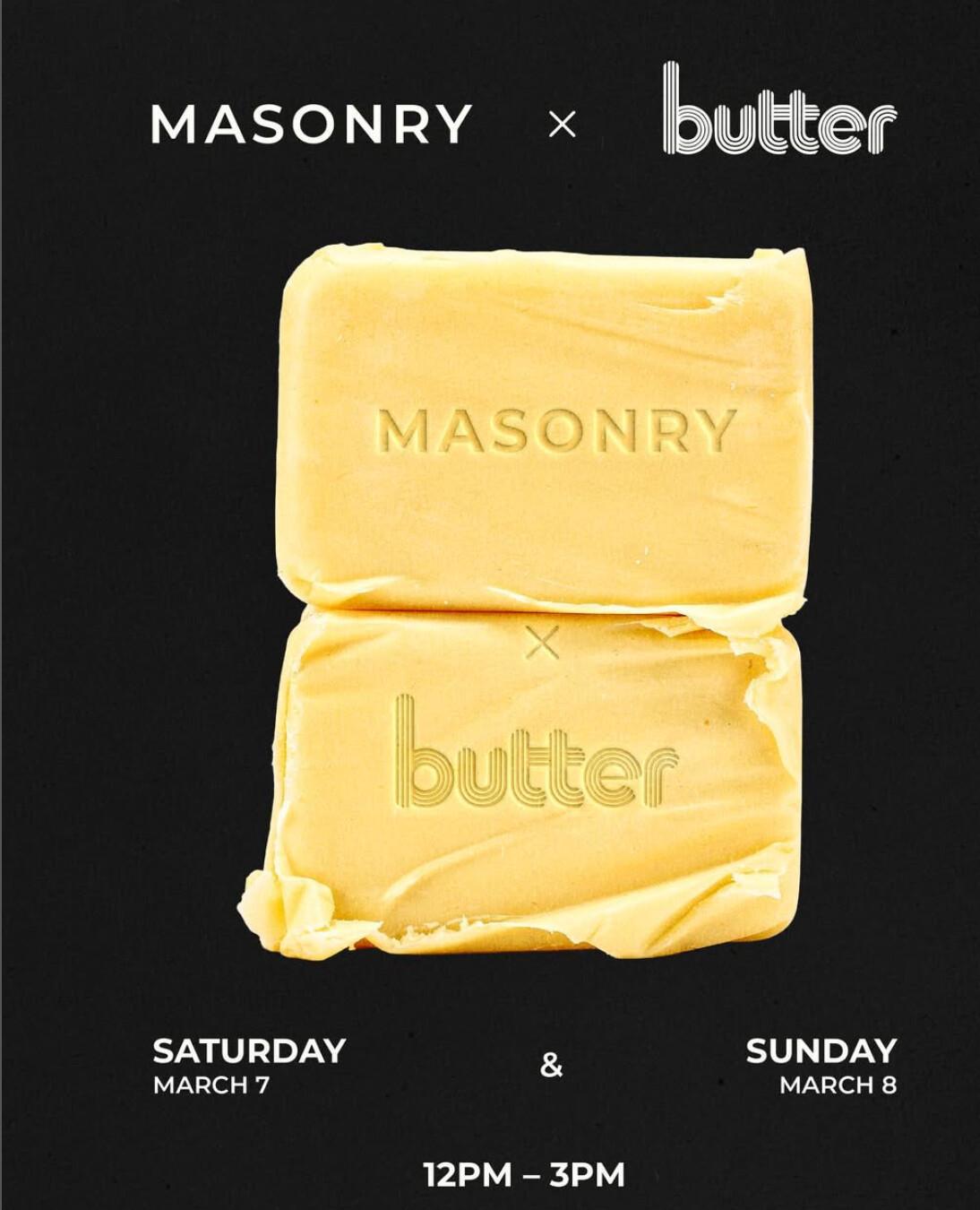 Masonry X Butter at Masonry Uluwatu Masonry X Butter at Masonry Uluwatu