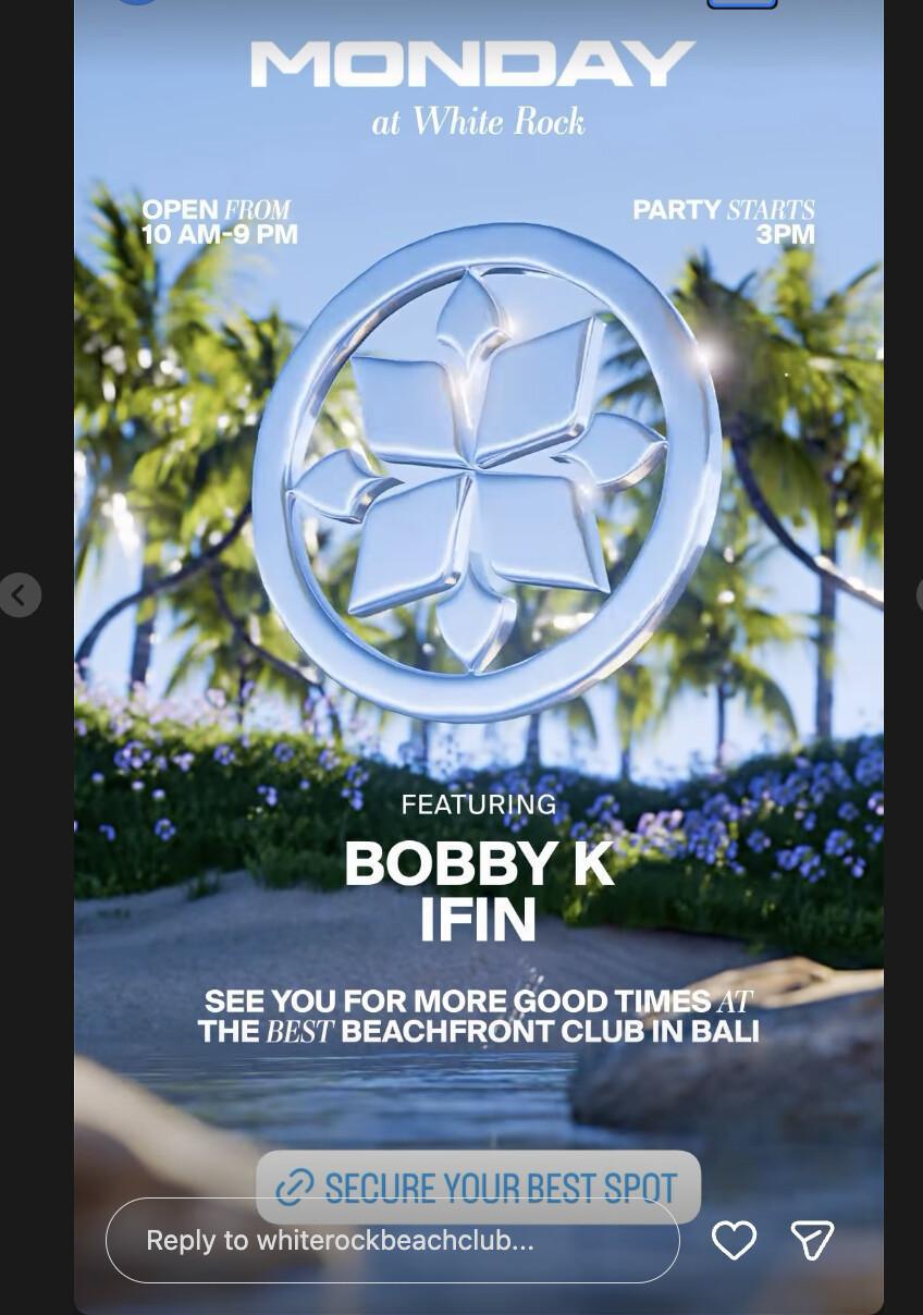 Monday at White Rock Beach Club