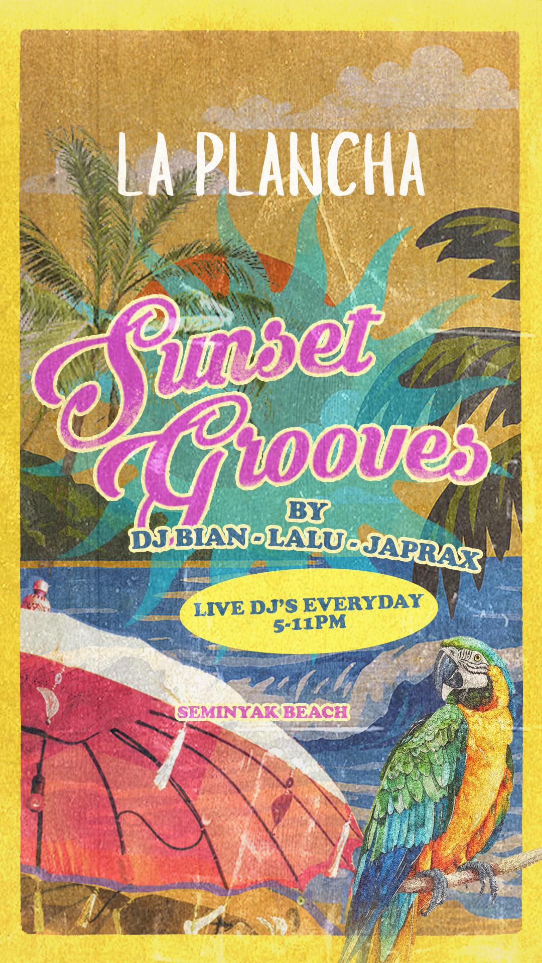 Sunset Grooves at La Plancha Bali