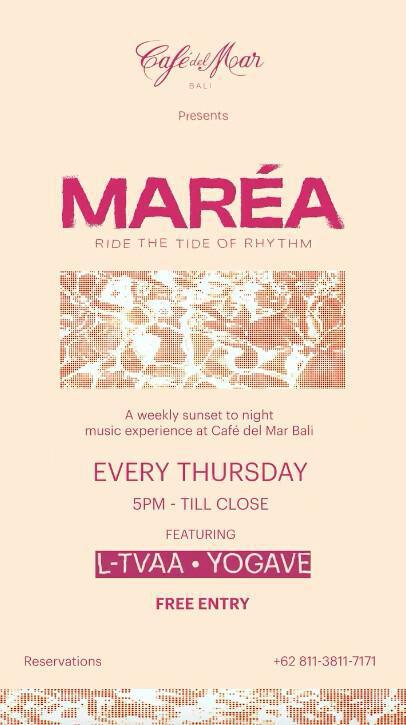 Maréa at Cafe Del Mar Bali