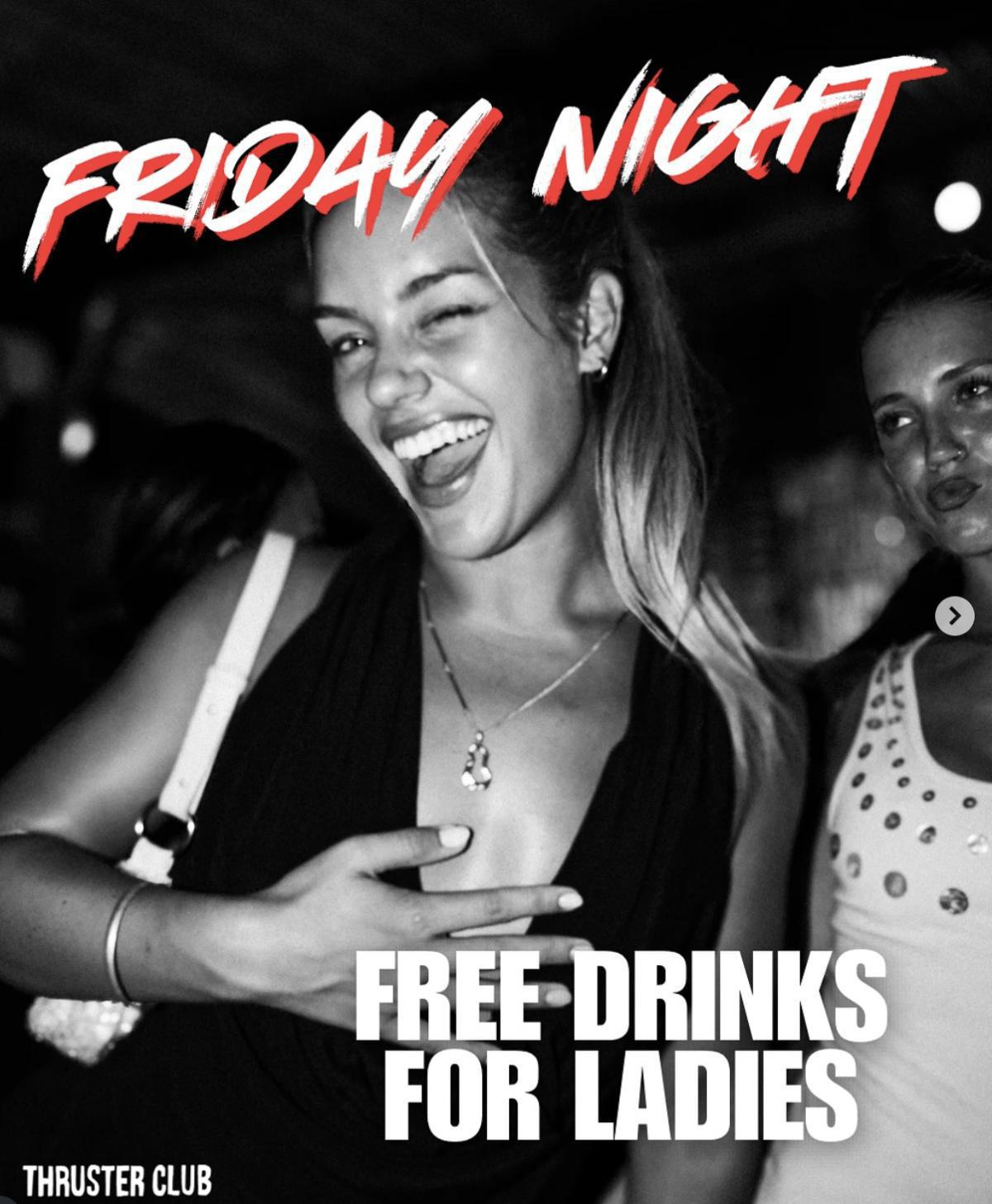 Friday at the Thruster Club