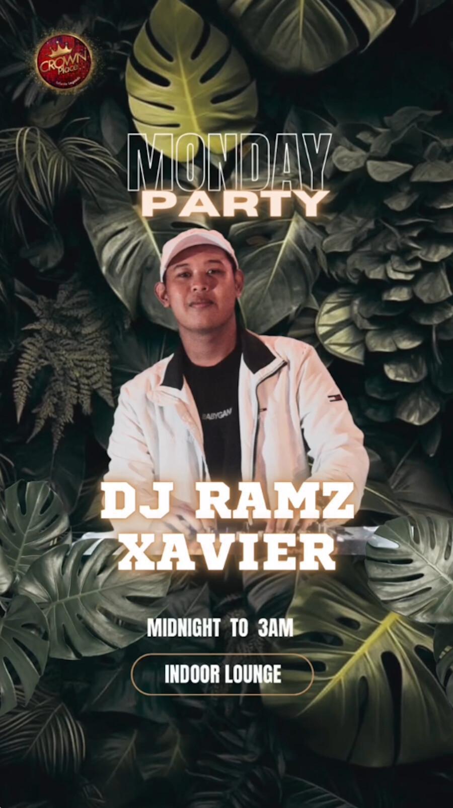 DJ Ramz Xavier Monday at CP Lounge Ubud Bali