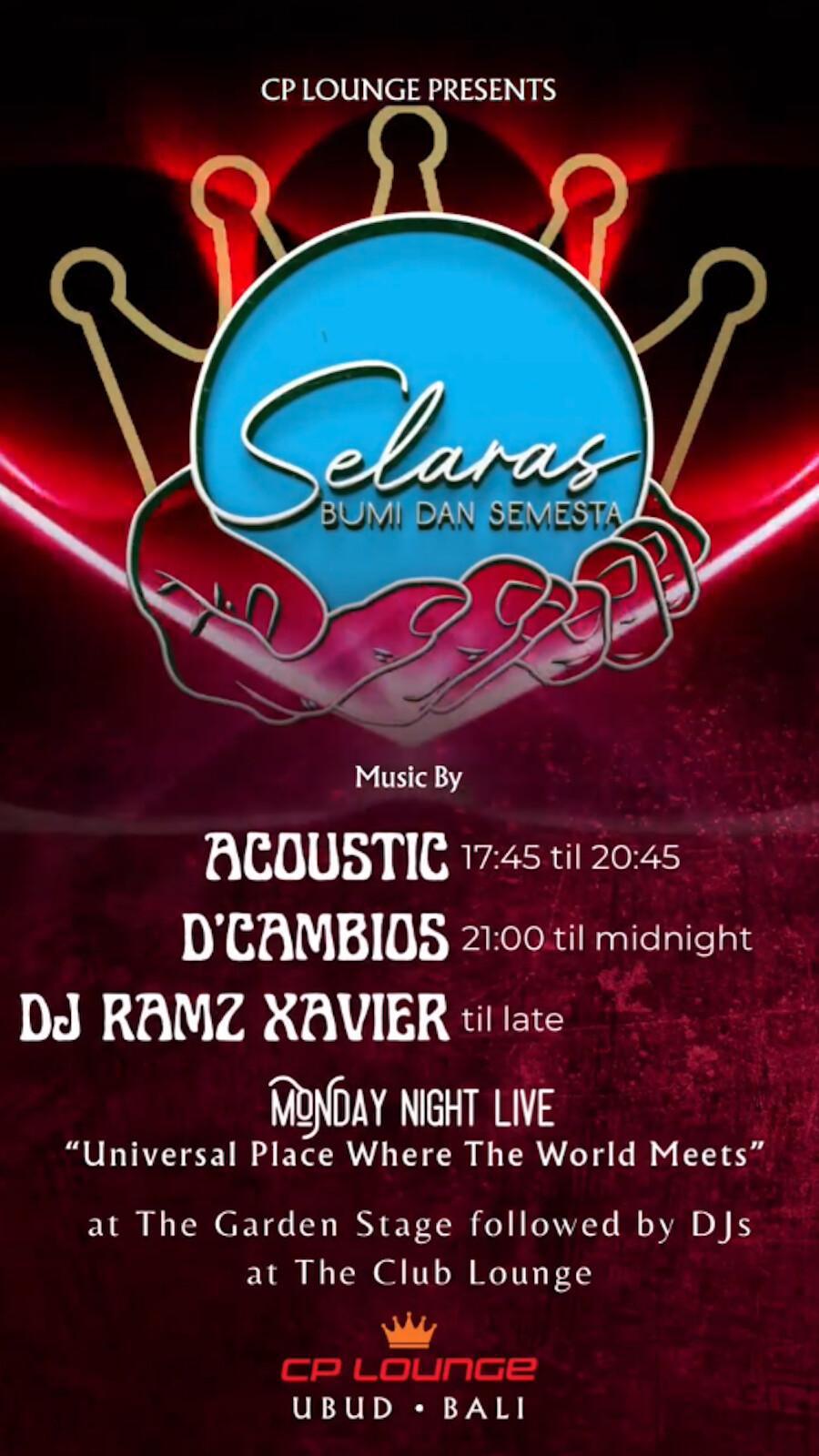 Monday Night Live at CP Lounge Ubud Bali