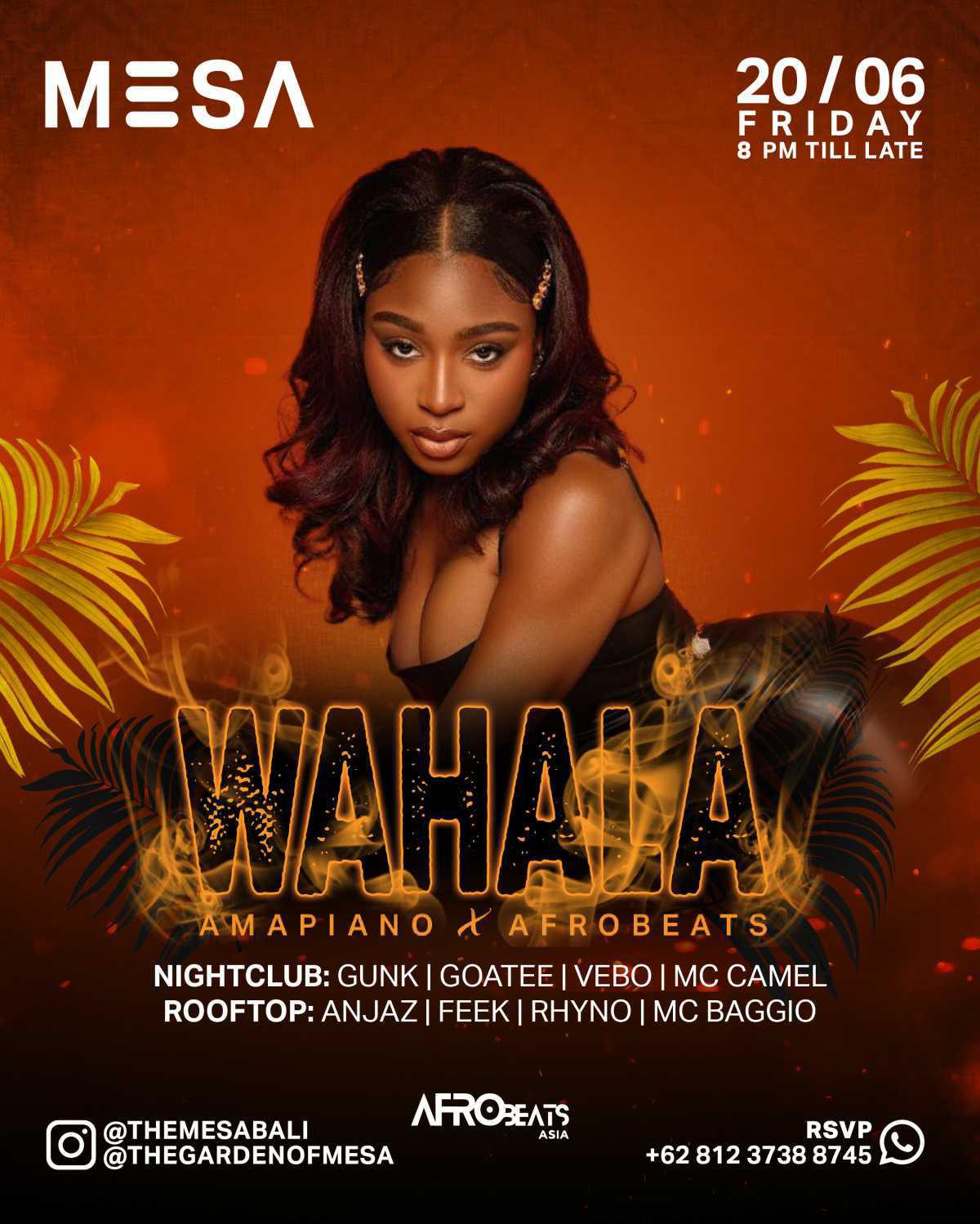 Wahala at The Mesa Club