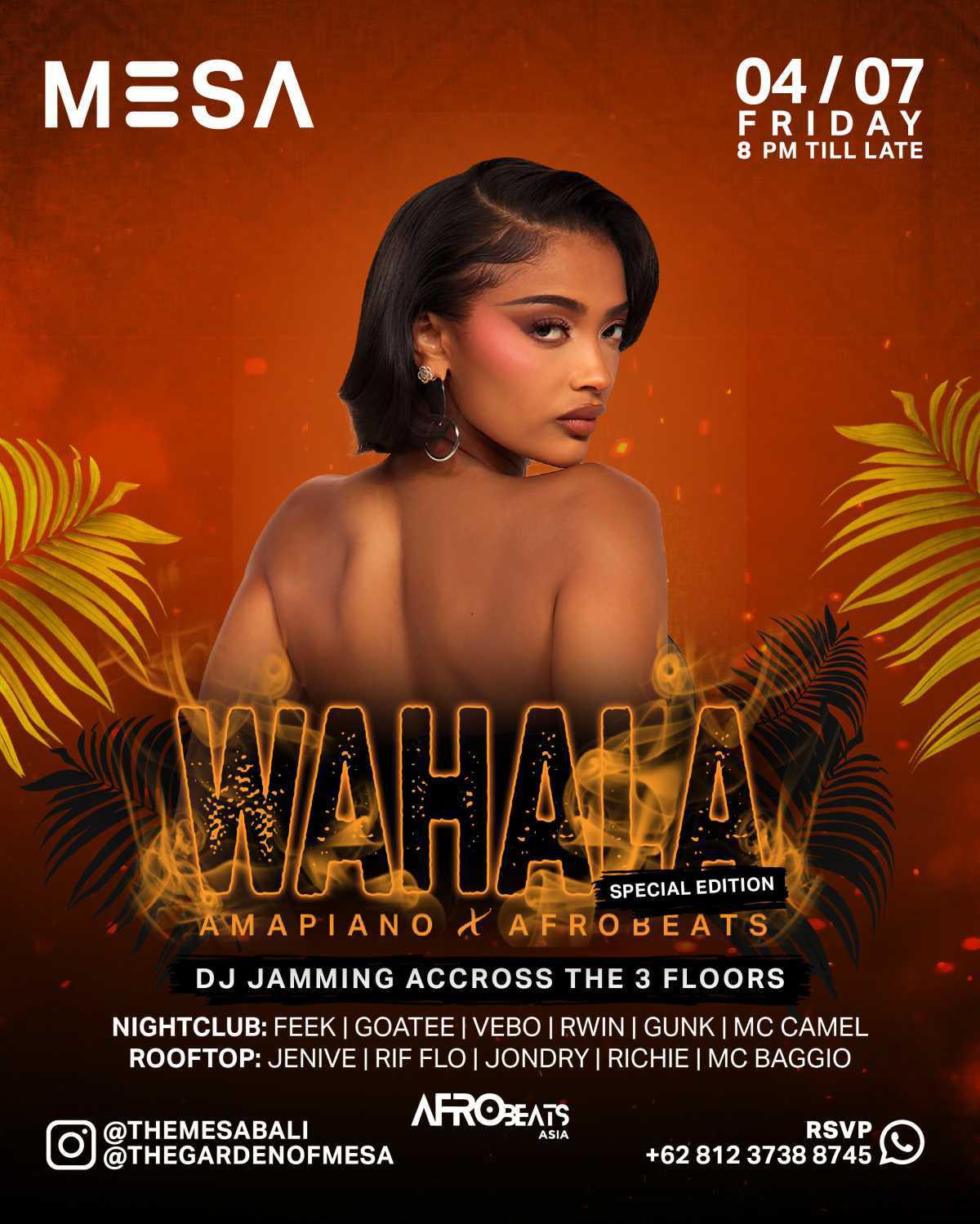 Wahala at The Mesa Club