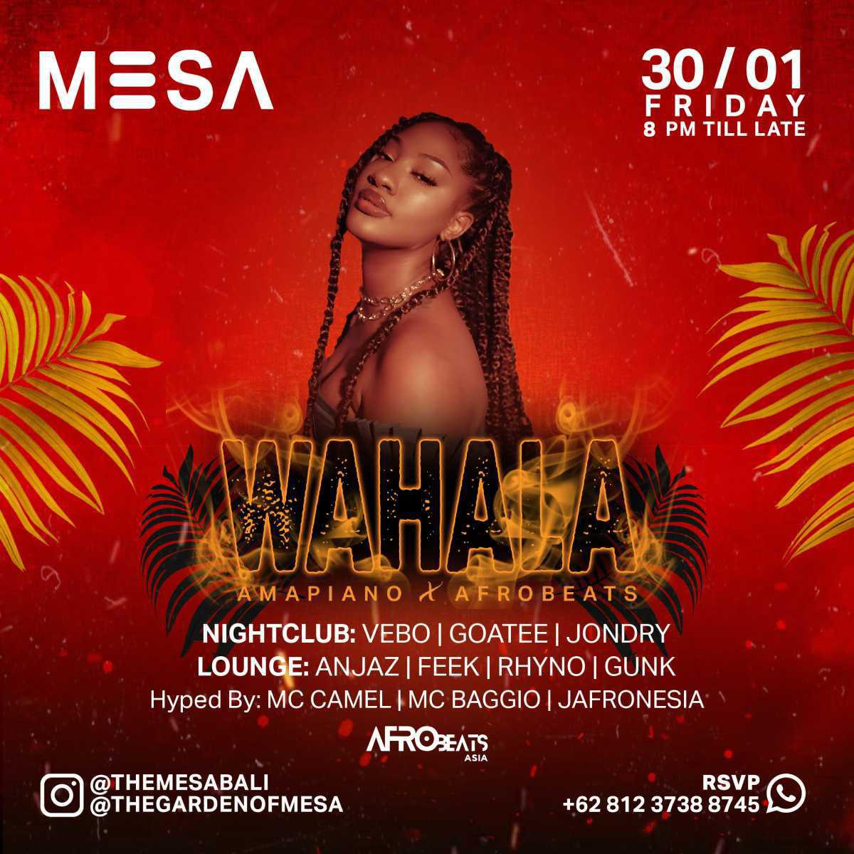 Wahala at The Mesa Club