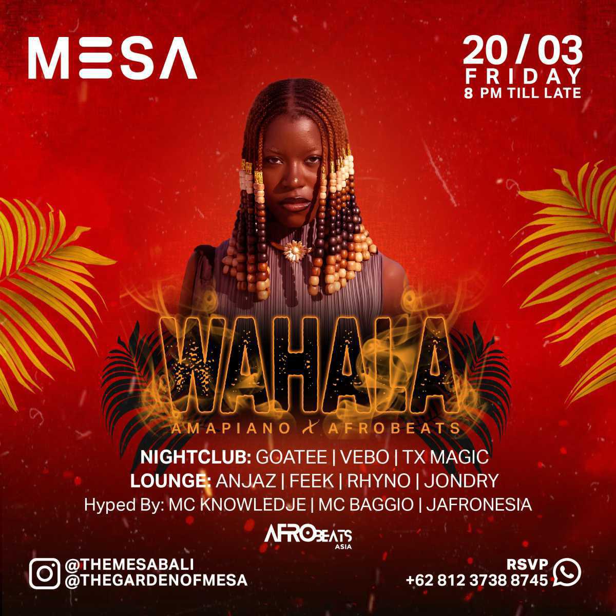 Wahala at The Mesa Club