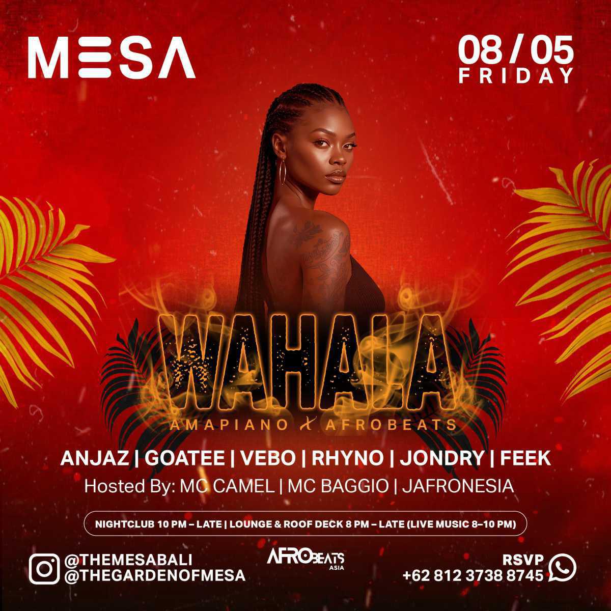 Wahala at The Mesa Club