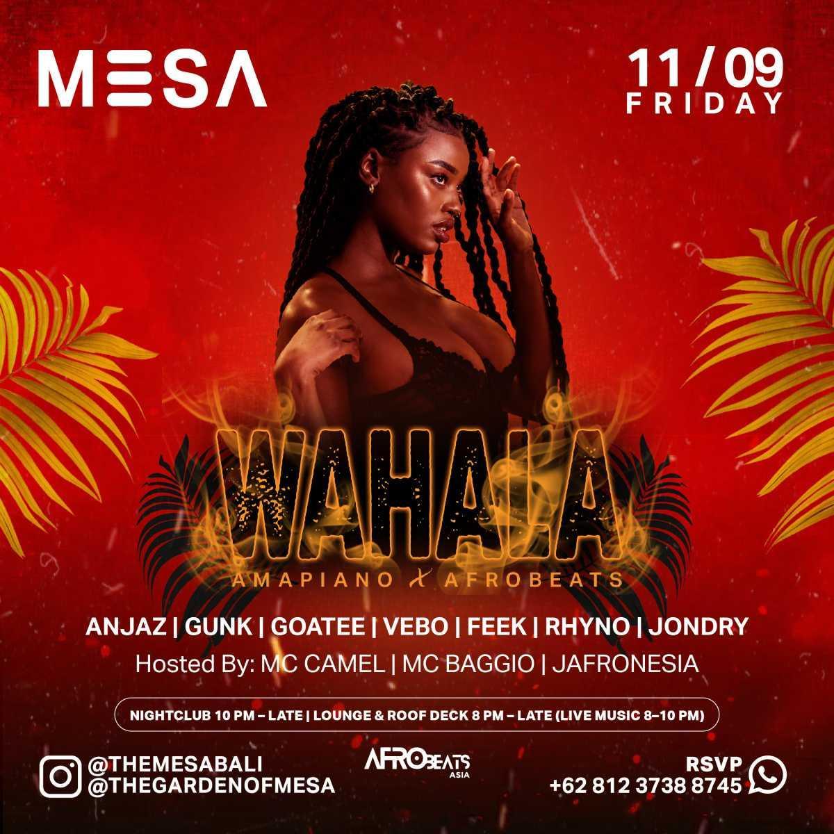Wahala at The Mesa Club