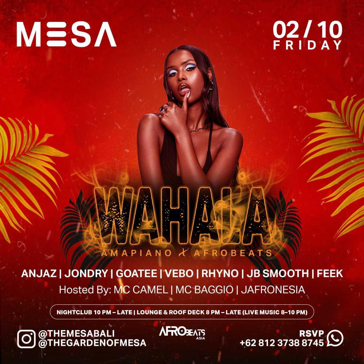 Wahala at The Mesa Club