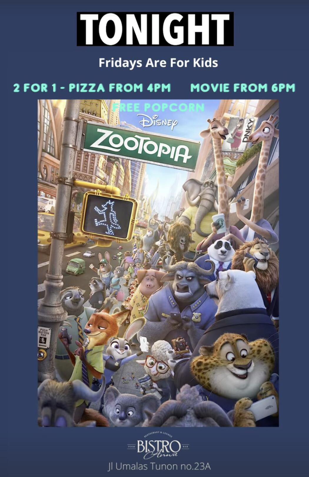 Movie Night at Bistro Anwa