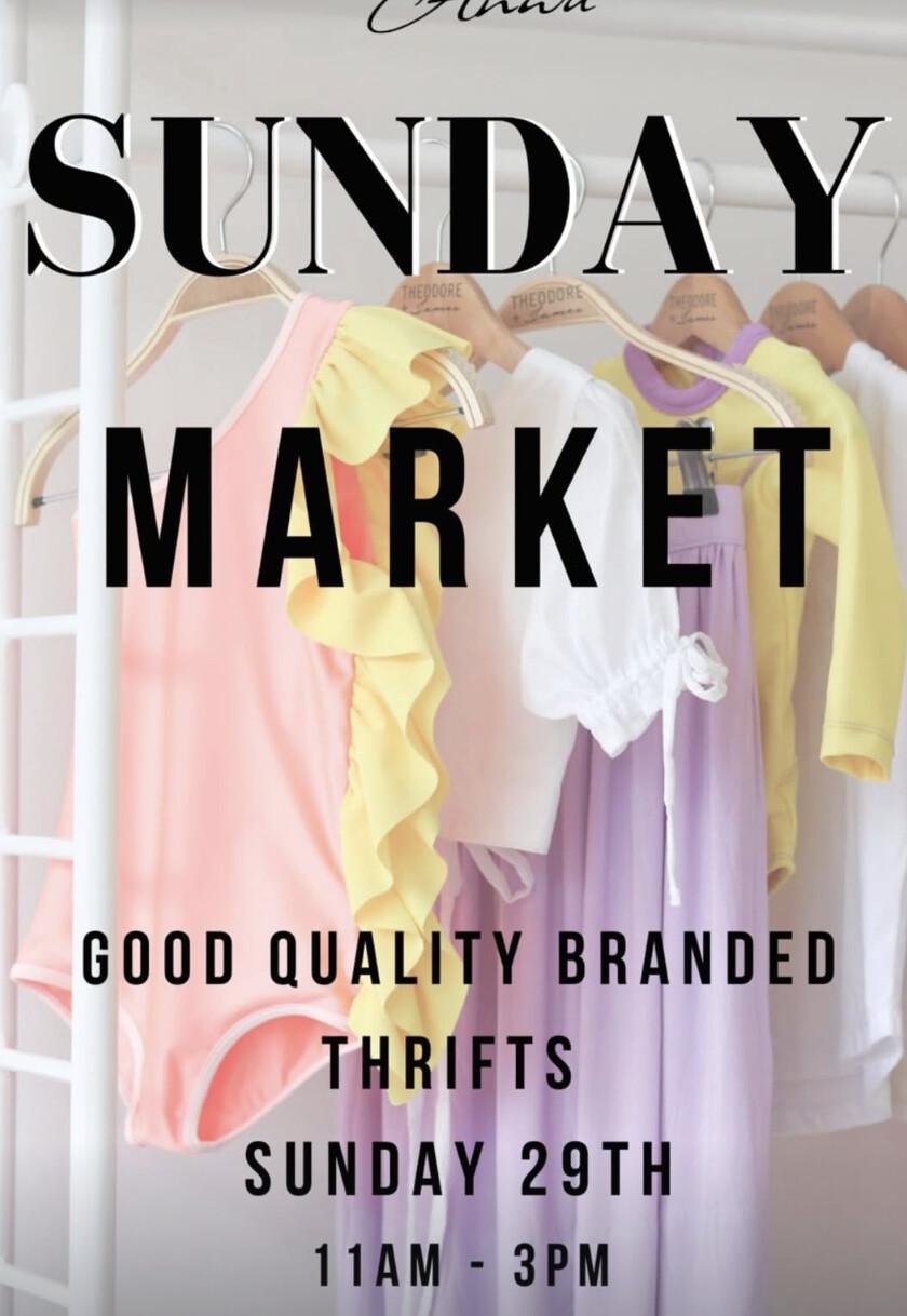 Sunday Market at Bistro Anwa