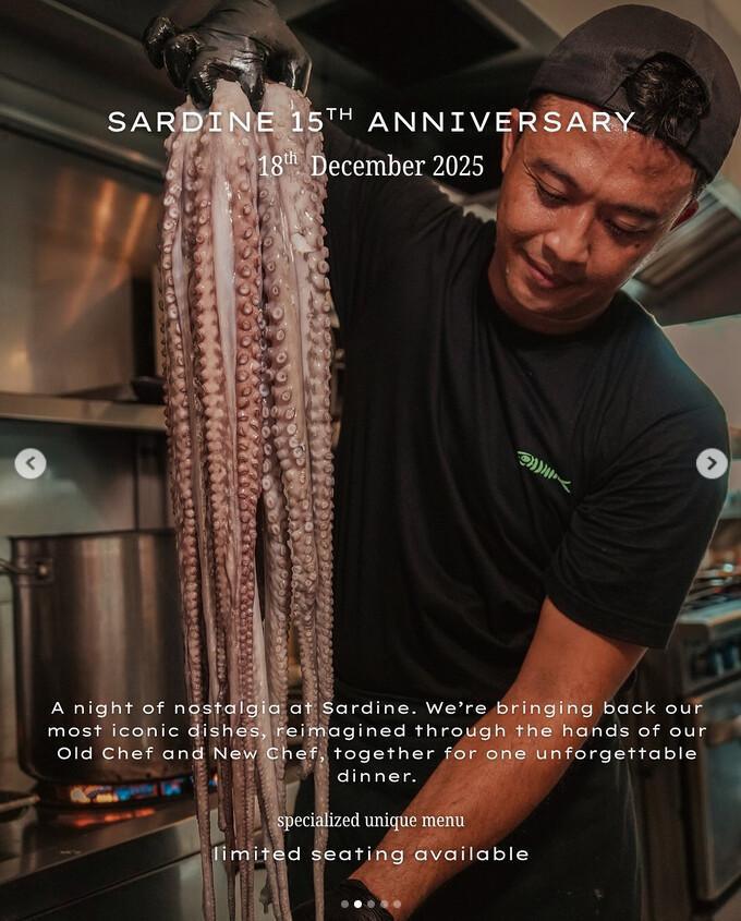 15th anniversary at Sardine by K Club