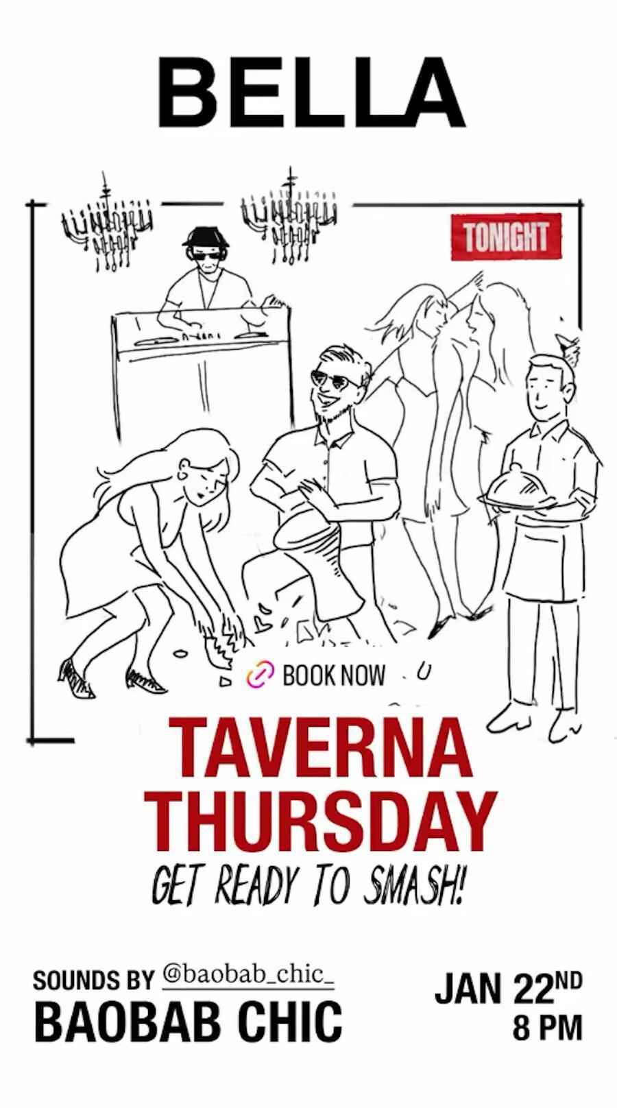 Taverna Thursday at BELLA Canggu