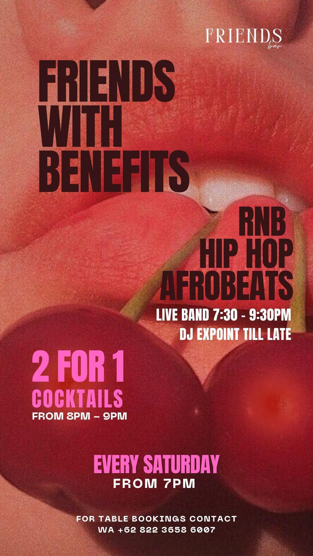 Saturday at Friends Bar