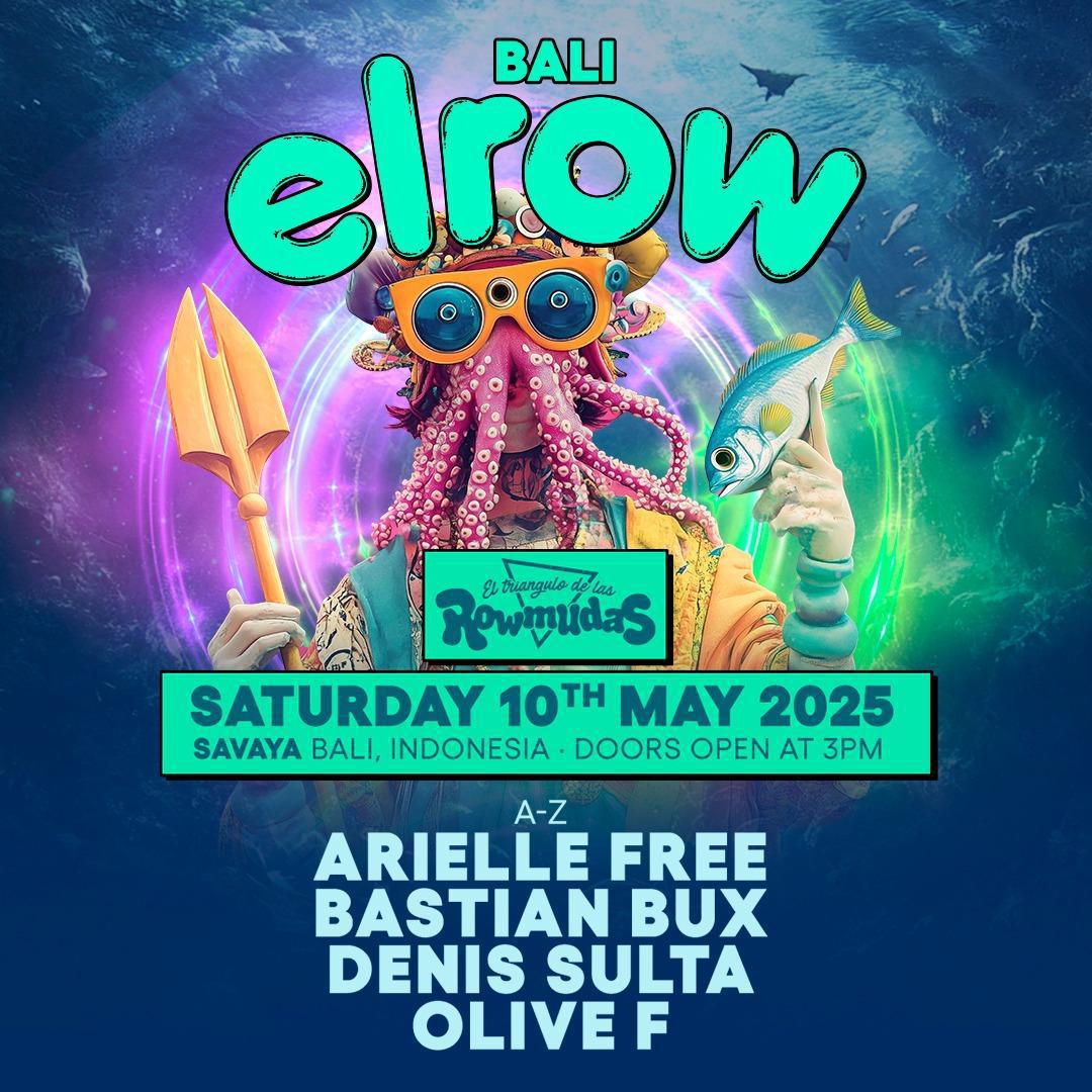 Elrow Day 1 at Savaya Bali 