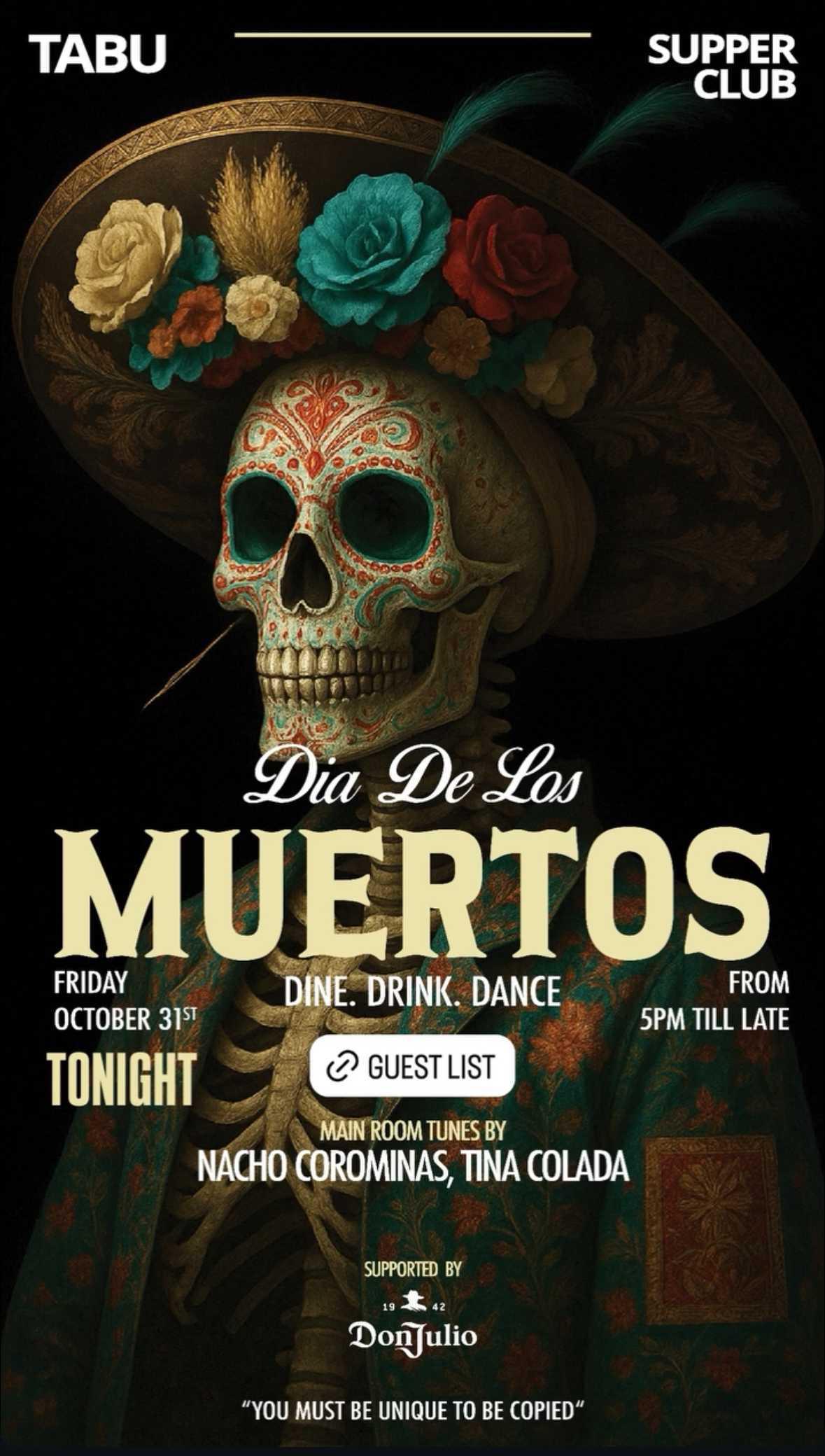 Halloween at Tabu Bali