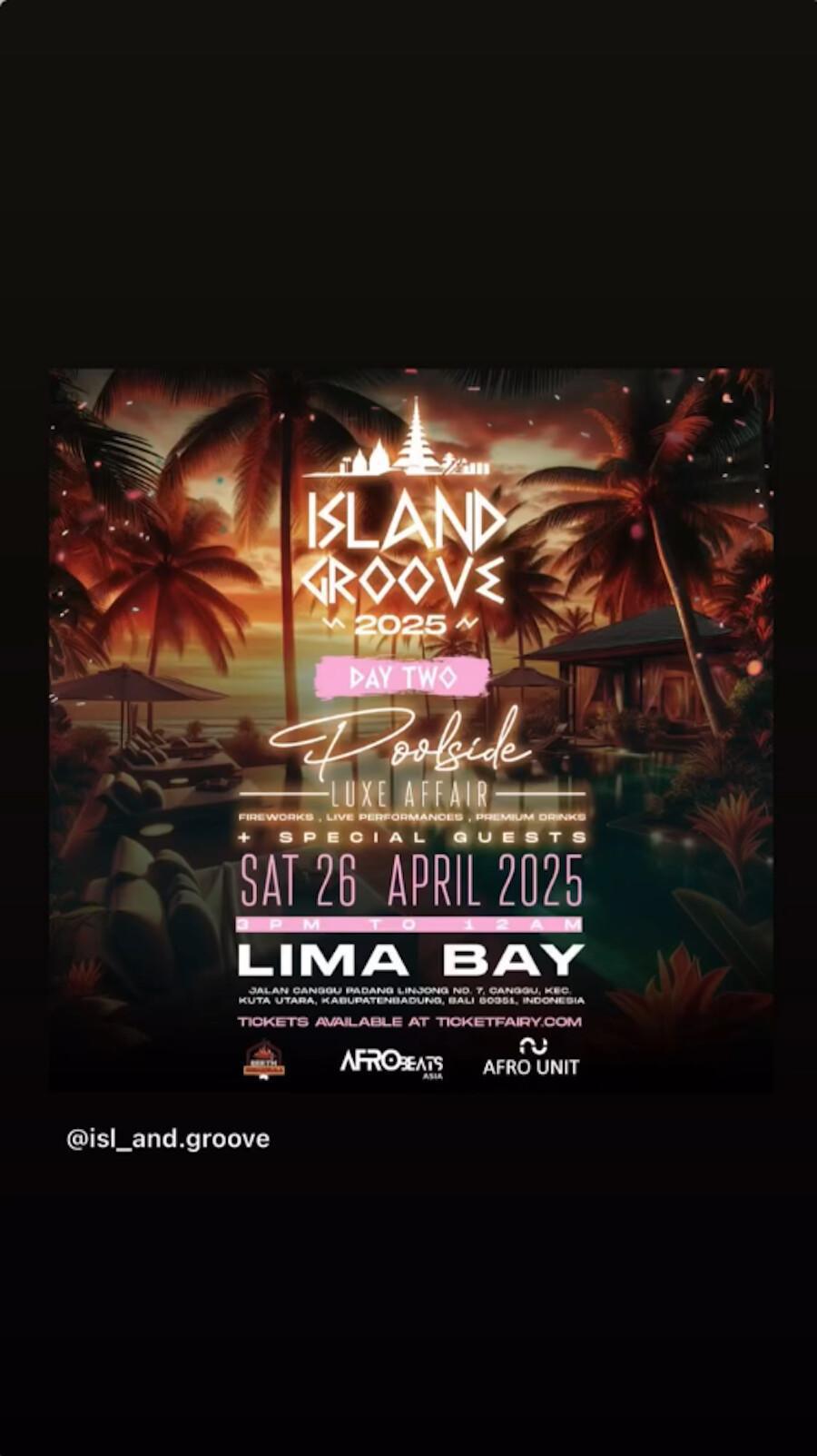 Island Groove at Lima Bay Bali