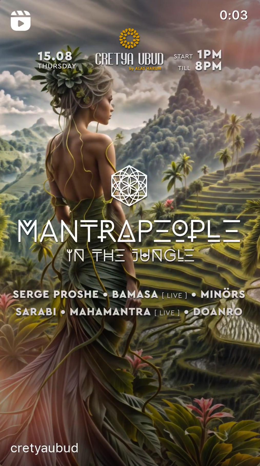 Mantra People in the Jungle at Cretya Ubud