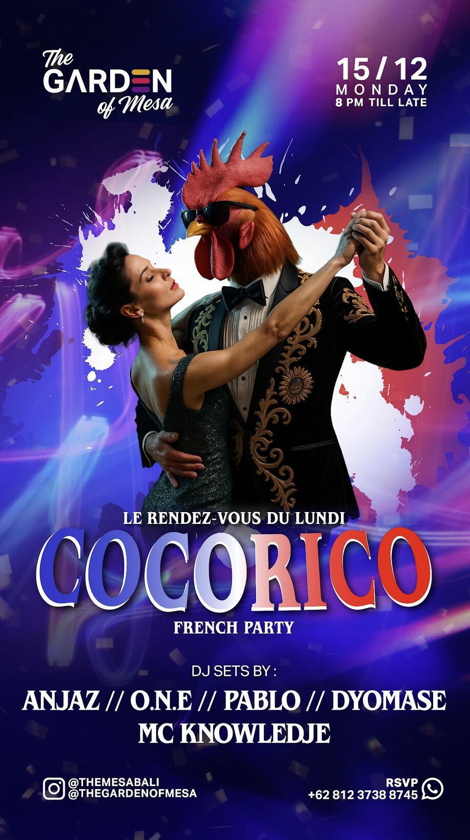 Cocorico at The Garden of Mesa Cocorico at The Garden of Mesa