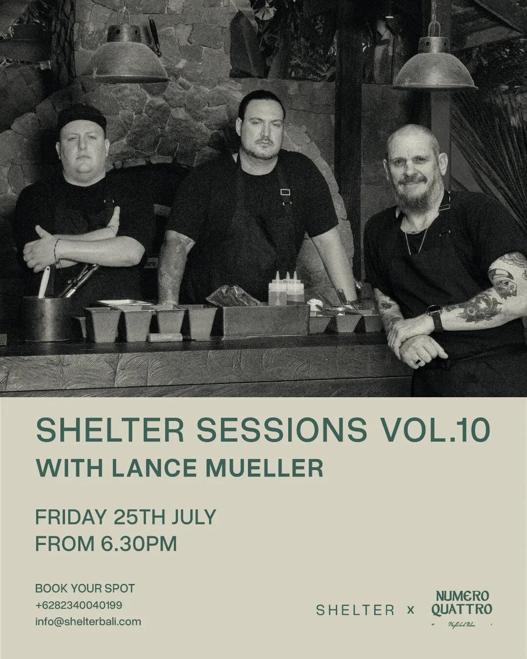 SHELTER SESSIONS VOL.10 at Shelter Pererenan