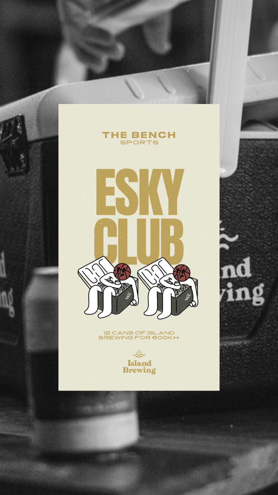 Esky Club at The Bench with Island Brewing