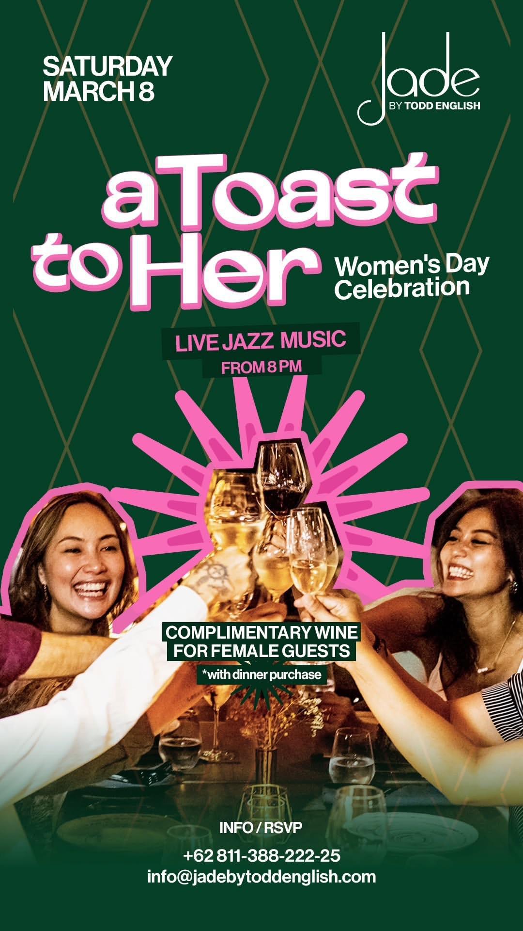 Women Day at Jade By Todd English