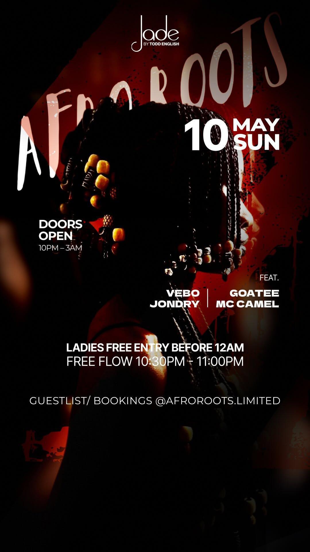 Afro Roots at Jade By Todd English