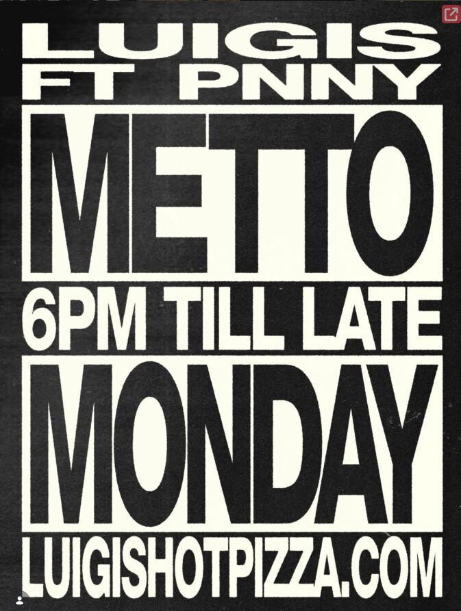 Metto Monday at Luigi's Hot Pizza Bali